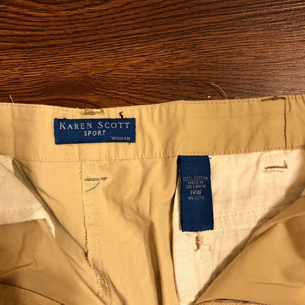 Tan shorts only wore once or twice